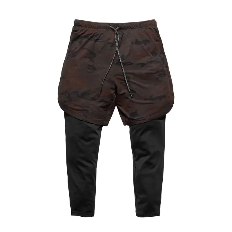 Men's Quick-Drying Nine-Point Fitness Shorts