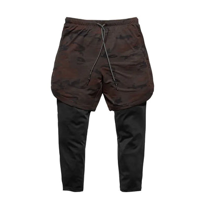 Men's Quick-Drying Nine-Point Fitness Shorts