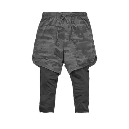 Men's Quick-Drying Nine-Point Fitness Shorts