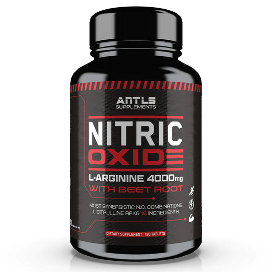 Nitric Oxide Supplement Booster Complex L Arginine 4000mgL Citrulline AAKGBeet RootPre Workout PillsMuscle BuliderGrowthPumpsBlood FlowVascularityHeart Health180 Capsules