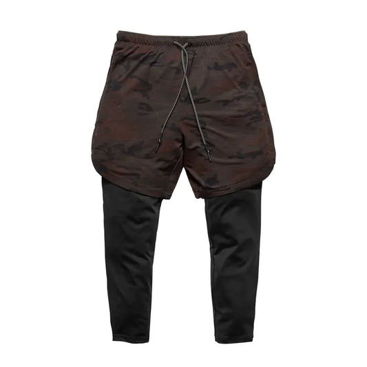 Men's Quick-Drying Nine-Point Fitness Shorts